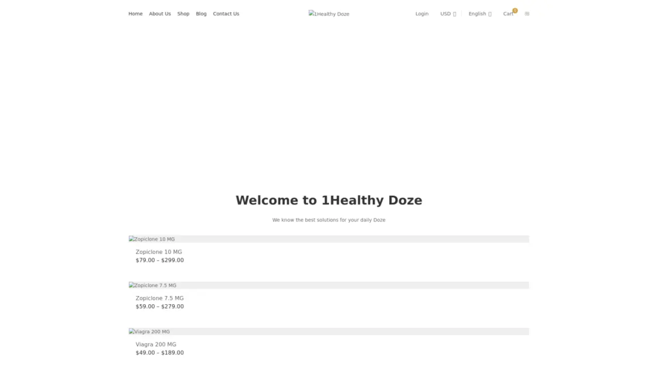 1Healthy Doze Review - Your Trusted Online Medicine Guide for Quick Health Solutions