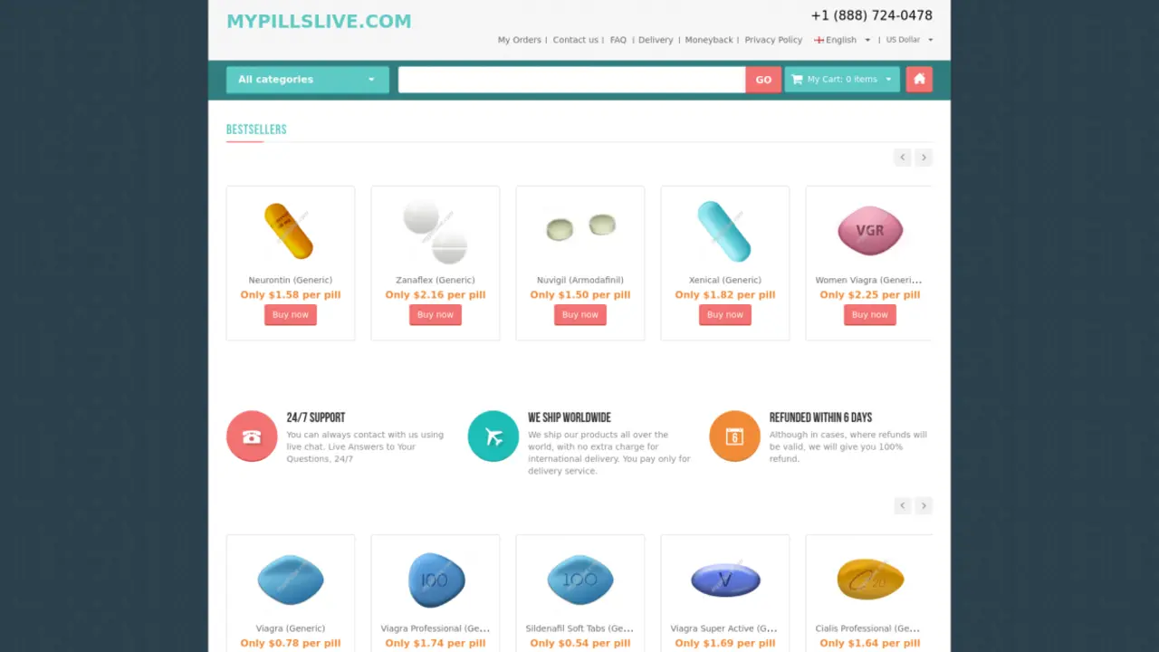 Comprehensive Review of Mypillslive.com - Your Online Pharmacy for Affordable Bestsellers Without Prescription