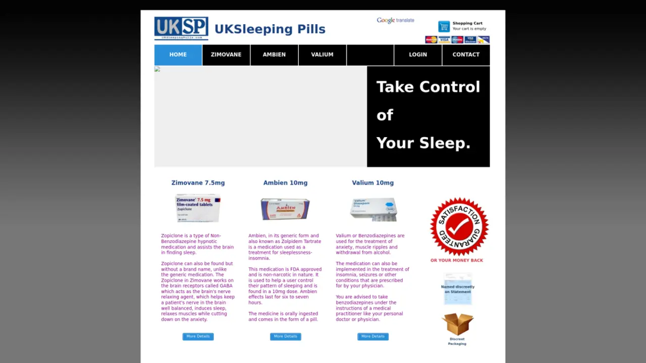 Expert Review: Purchasing Zimovane, Ambien, and Valium from UKSleepingPills.com – Is It Safe and Effective?