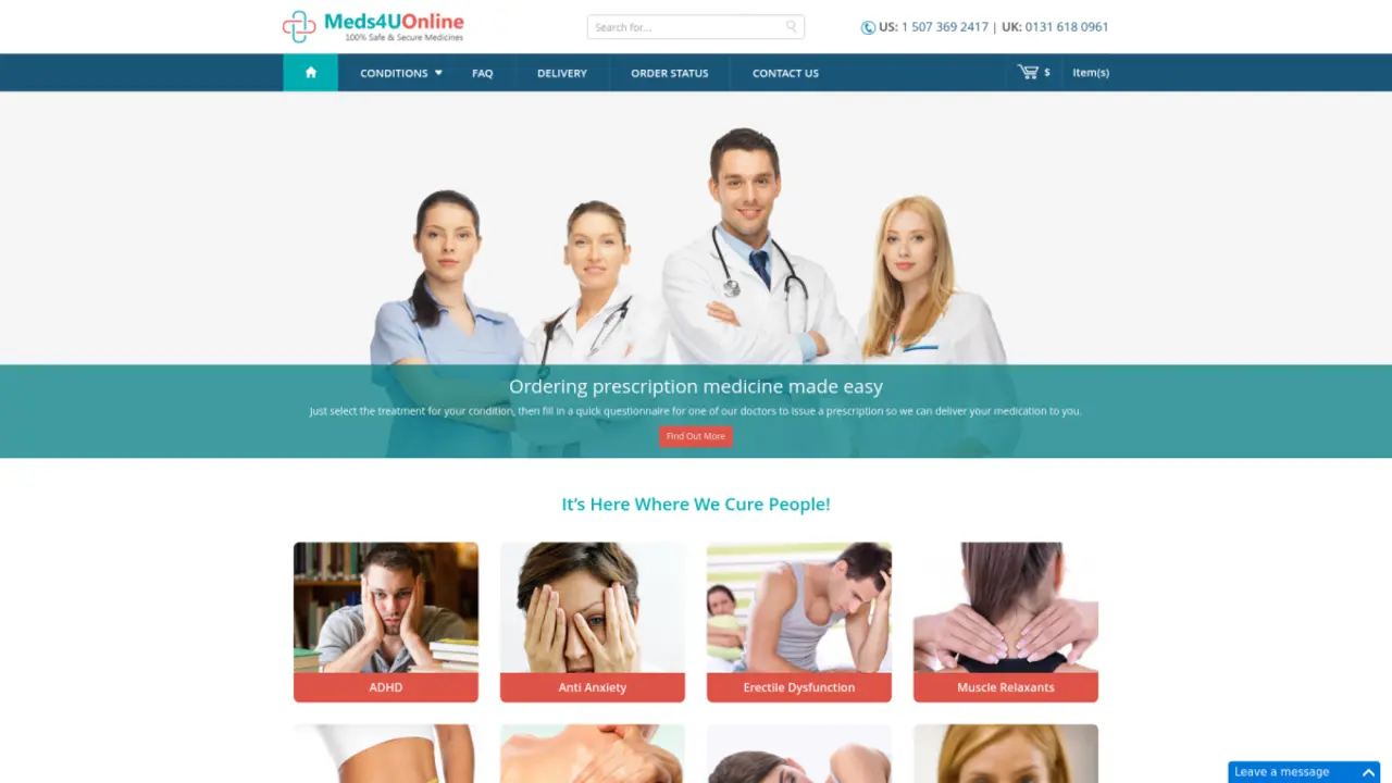 In-Depth Review of Meds4uonline.com – Your Trusted Pharmacy Partner Online