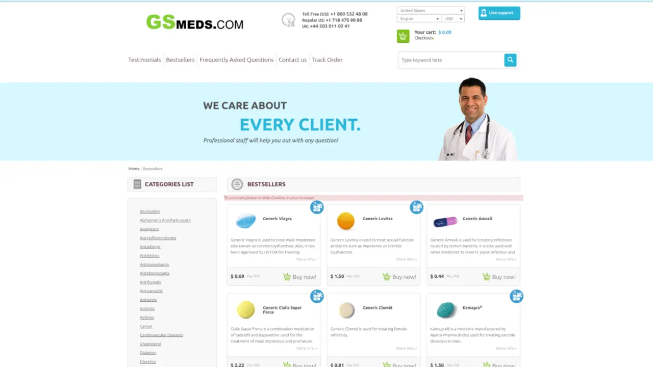 In-Depth Review and Analysis of GSMeds.com - Your Online Pharmacy Resource