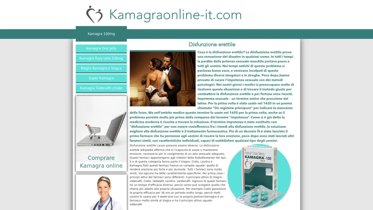 KamagraOnline-IT.com Review: Your Go-To Source for Erectile Dysfunction Meds without Prescription