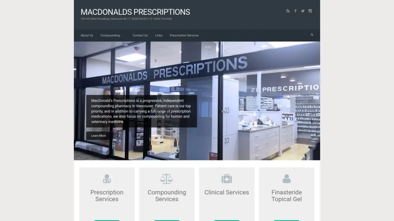 MacDonald's Prescriptions Review – Trusted Vancouver Pharmacy Services