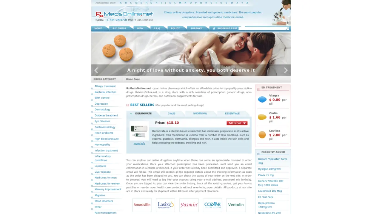 RxMedsOnline.net Review: Trusted Online Pharmacy Offering High-Quality Medications