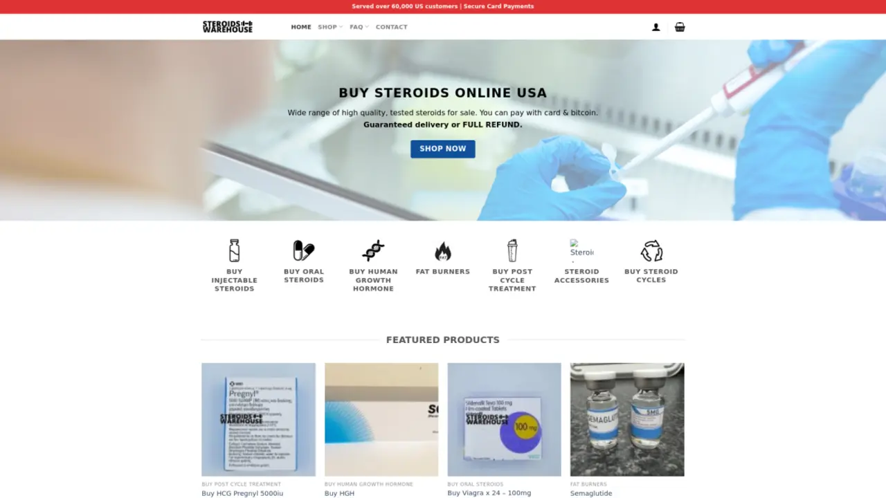 Steroids-Warehouse.com Review: Your Trusted Source for Buying Steroids Online Safely in the USA with Card Payments