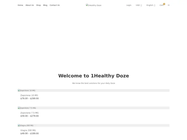 1Healthy Doze Review - Your Trusted Online Medicine Guide for Quick Health Solutions