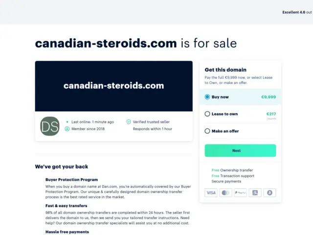 Canadian-Steroids.com Review - Is This Steroid Sales Domain a Bargain?