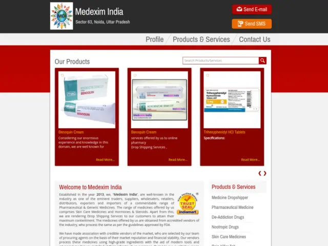 Comprehensive Review of Medeximindia.com: Your Trusted Source for Medicine Dropshipping & Pharmaceutical Exports from India