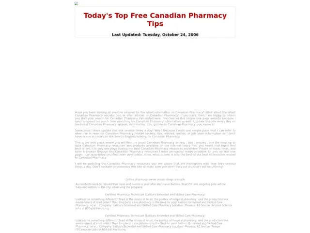 Expert Review and Safety Tips for Ordering from CanadaPharmacyOnline.info