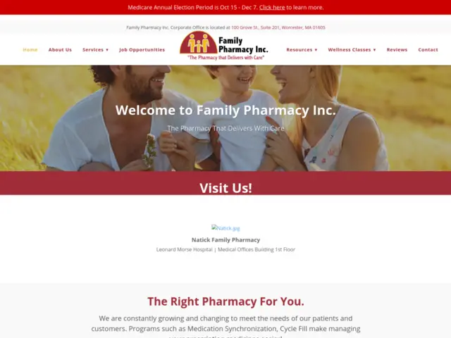 Expert Review of Family Pharmacy RX - Quality Community Drugstore Services in Massachusetts