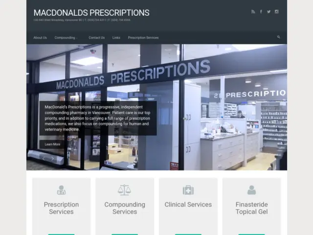MacDonald's Prescriptions Review – Trusted Vancouver Pharmacy Services