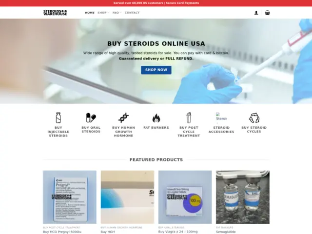 Steroids-Warehouse.com Review: Your Trusted Source for Buying Steroids Online Safely in the USA with Card Payments