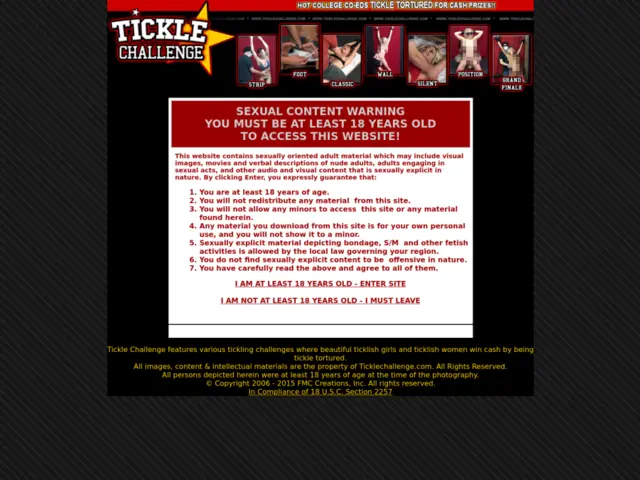 TickleChallenge.com Review: The Ultimate Site for Tickling Challenge Enthusiasts