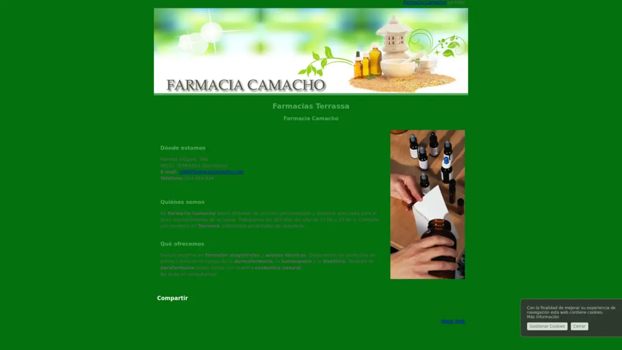 Comprehensive Review of Farmacia Camacho in Terrassa | Trusted Pharmacy Insights