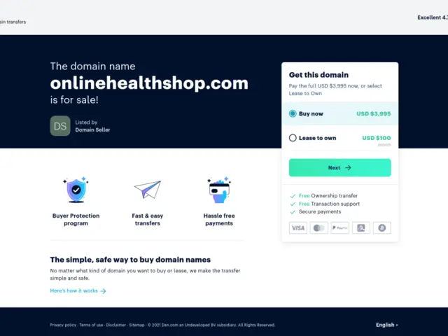 OnlineHealthShop.com Domain Review – Your Next Health Retail Venture Awaits