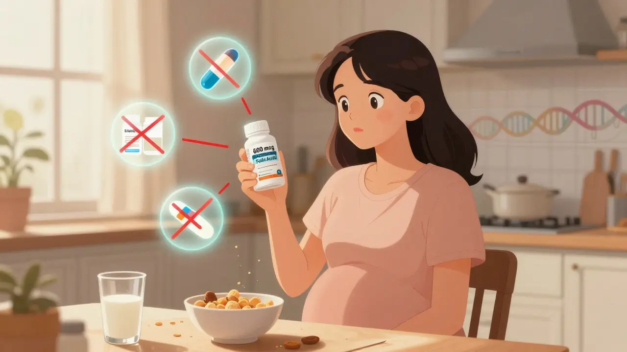 Folic Acid and Prenatal Vitamins: What You Need to Know About Medication Interactions in Pregnancy