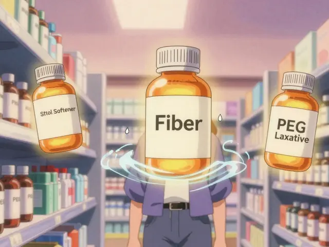 OTC Constipation Remedies: Fiber, Stool Softeners, and Laxatives Explained