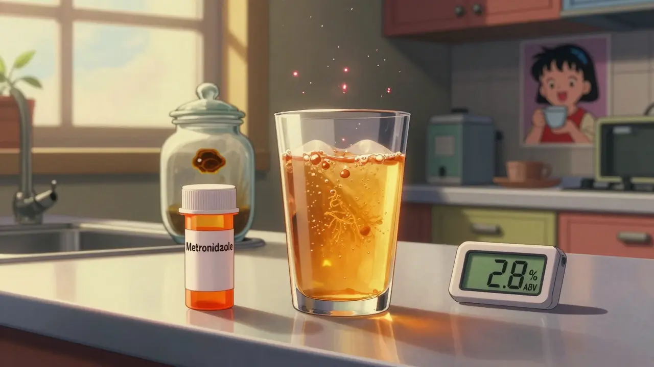 Kombucha and Alcohol-Sensitive Medications: What You Need to Know