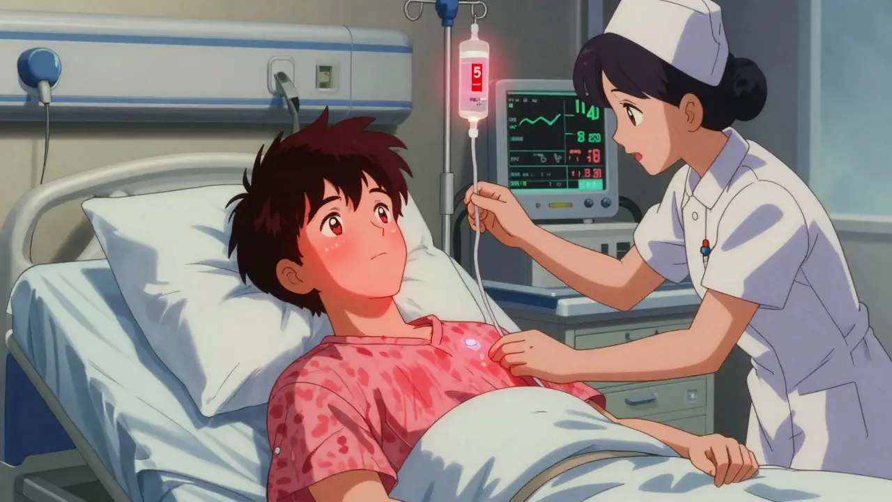 Vancomycin Infusion Reaction: What You Need to Know About Flushing and Safety