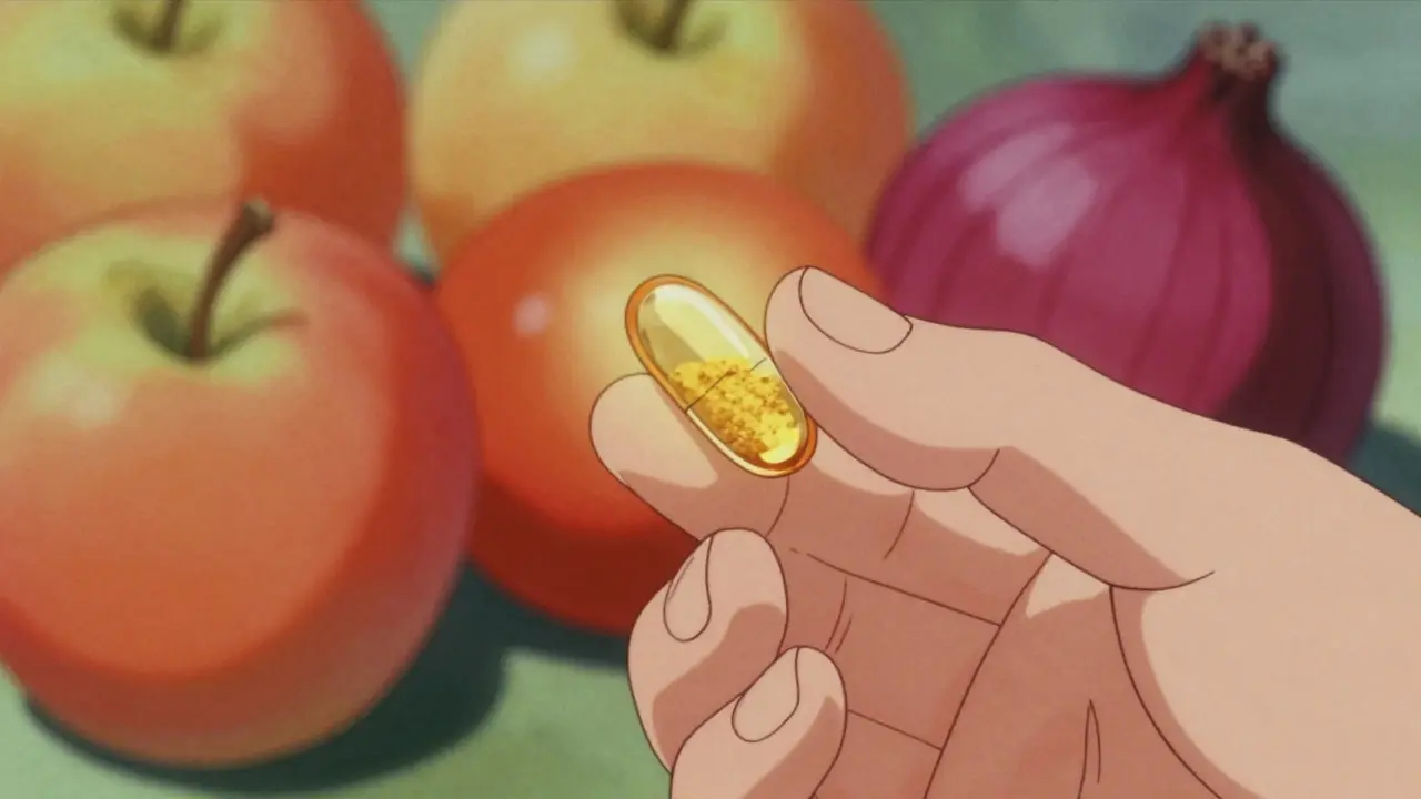 Quercetin and Medications: How Enzyme Inhibition Affects Drug Levels